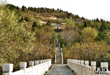 欄桿欄板雕塑-寺院河道景觀裝飾大理石欄桿