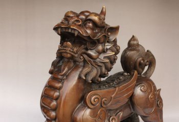 玻璃鋼白澤神獸，優(yōu)雅環(huán)保，守住你的夢