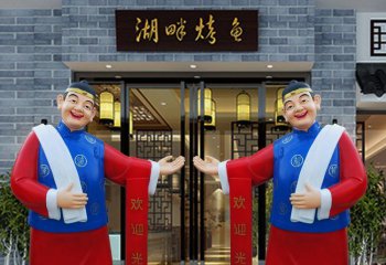 玻璃鋼仿真龍蝦，給酒店迎賓帶來驚喜