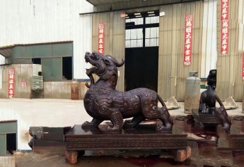 獨角獸飛馬，杰出玻璃鋼藝術(shù)品的精美代表 