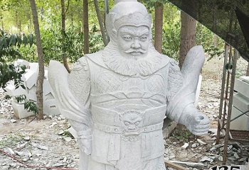 關(guān)公雕塑-漢白玉石雕戶(hù)外景區(qū)關(guān)公雕塑