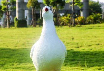 鴿子雕塑-玻璃鋼花園擺件仿真鴿子樹(shù)脂雕塑庭院裝飾房頂小件戶(hù)外陽(yáng)臺(tái)布置擺設(shè)屋頂