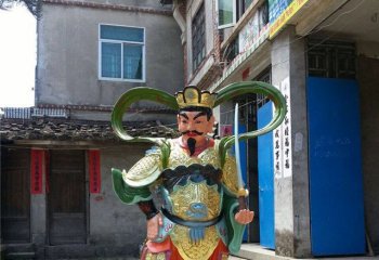 三十二應(yīng)身-執(zhí)金剛玻璃鋼彩繪32應(yīng)身神像