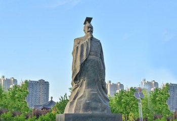 楊堅(jiān)雕塑-公園廣場歷史名人青石隋文帝楊堅(jiān)雕塑